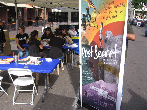 PostSecret is coming to the Museum of Man in Balboa Park on April 14, 2018.
