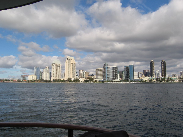 Photo of downtown San Diego from the Silvergate ferry.