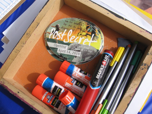 Perhaps by mailing your secret, you'll help us humans better understand our inner selves. Or gain a personal sense of relief. Or merely have a good laugh!