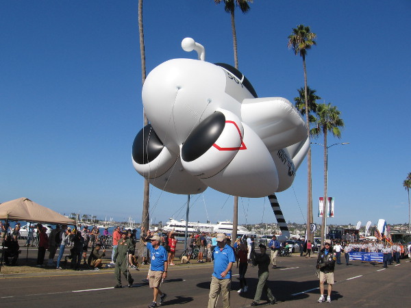 And the fighter jet up in the blue sky, too!