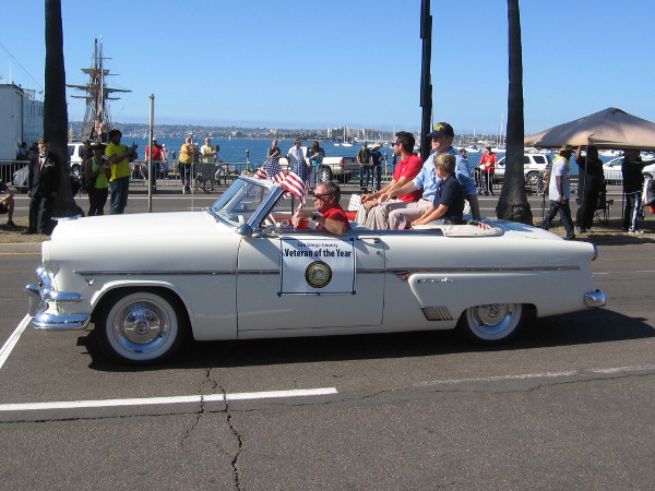 The San Diego County Veteran of the Year is recognized.