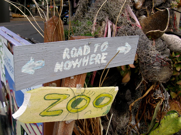 If this is a Road to Nowhere, I'll follow it happily!