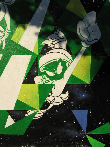 Marvin the Martian was created to resemble the Roman god of war Mars. Bugs Bunny, watch out! That's no Elmer Fudd!