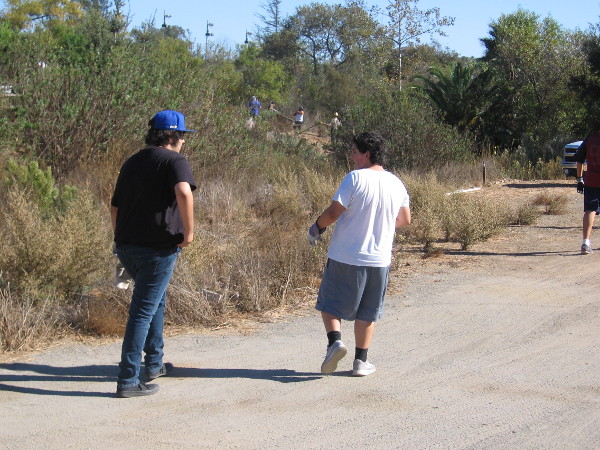 Youth have fun while they work to make the Earth a healthier place.