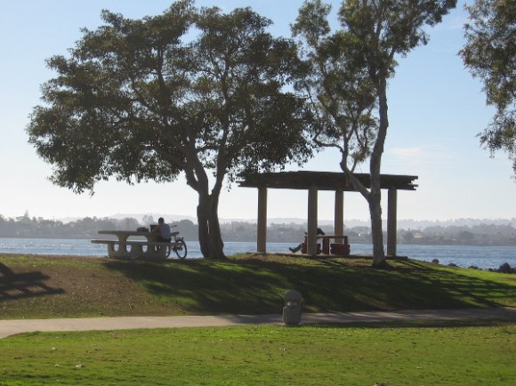 More quiet time by the water.