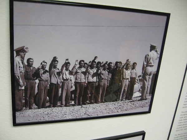 The first 29 Code Talkers enlisting in the United States Marine Corps, 1942.