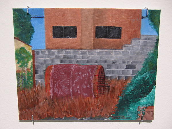 The Last Summer, Chanthon Bun, acrylic on canvas, 2017.