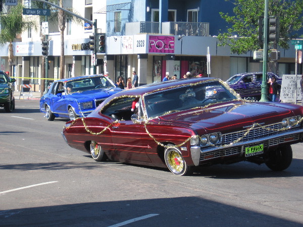 Check out the hydraulics action of this awesome lowrider!