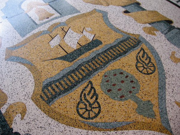 Detail contained in the Official City of San Diego Seal.