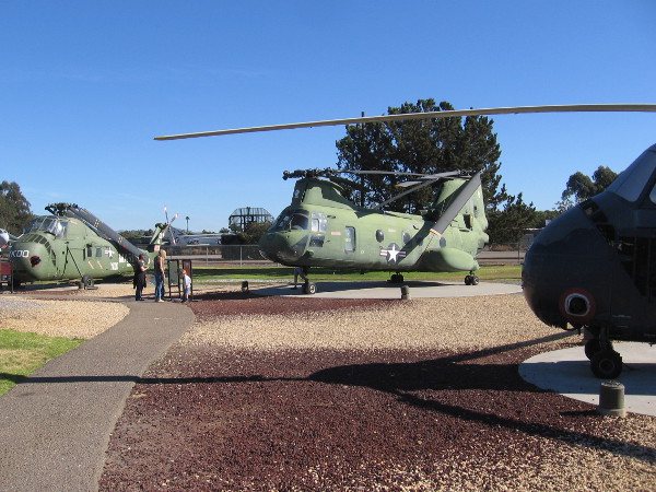 At the Flying Leatherneck Aviation Museum at MCAS Miramar, the public can see the helicopter that evacuated the U.S. Ambassador from Saigon at the end of the Vietnam War.