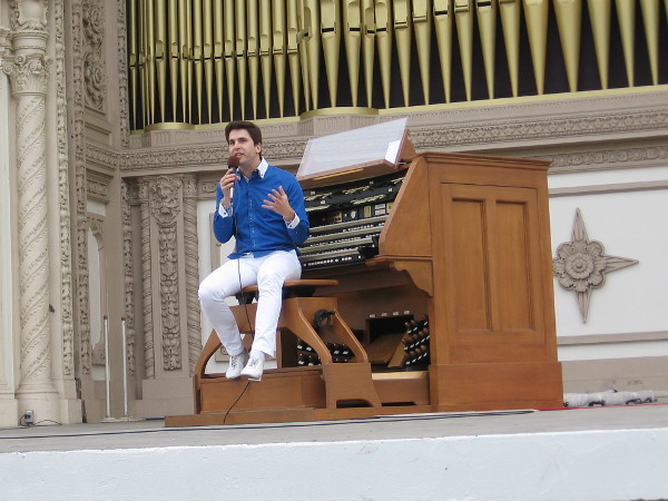 With theatrical flair, Raúl Prieto Ramírez talks about the next piece, Danse Macabre.