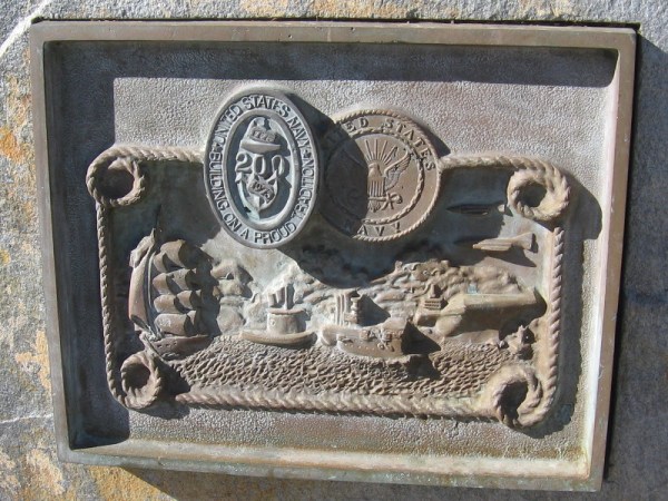San Diego's historic Navy Bicentennial Commemorative Plaque has been cleaned!