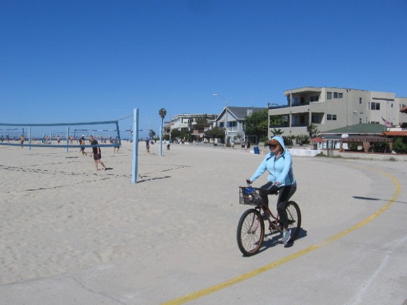 A beautiful day for a bike ride.
