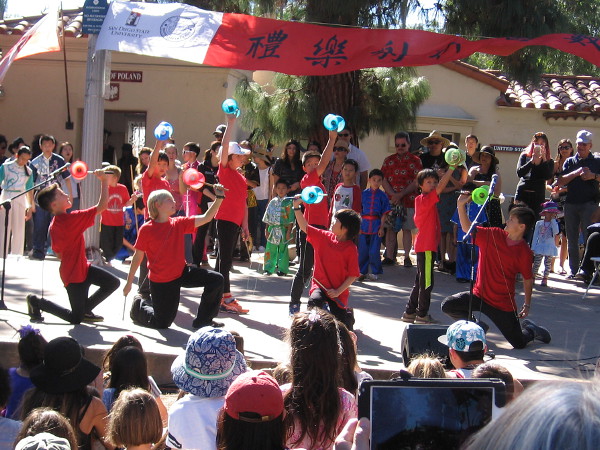 These cool kids of the Riverview International Academy Yo-Yo Team wowed the crowd with their amazing skill.