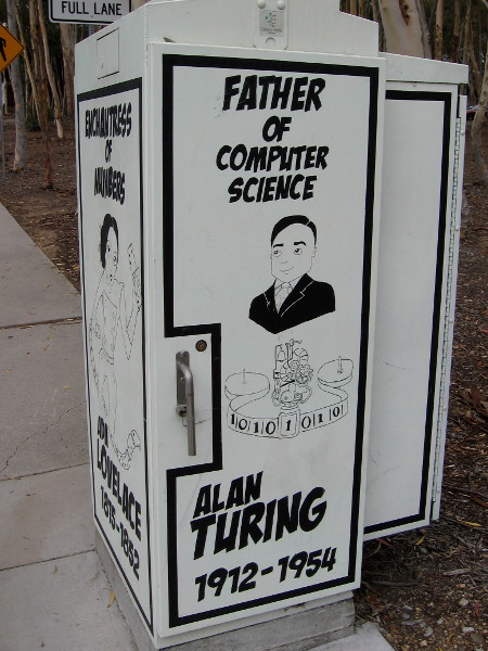 Father of Computer Science, Alan Turing, 1912-1954.