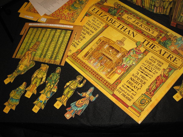 Mr. Jackson's Elizabethan Theatre includes the characters and text for Shakespeare's A Midsummer Night's Dream.