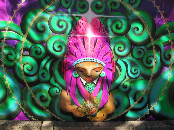 Amazing artwork that the public can see close up and in natural sunlight, not unlike the fantastic murals of Chicano Park!