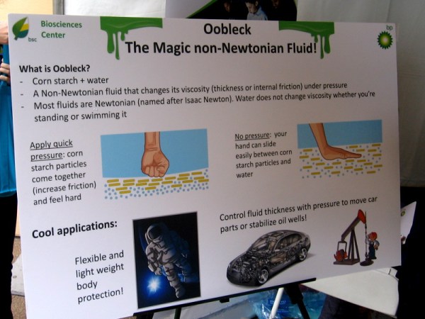 What is oobleck. Where did the word come from. How do you make it.