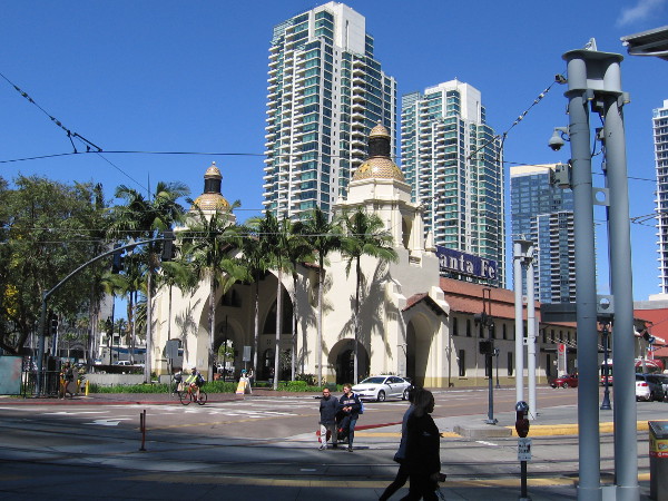 Photo of Santa Fe Depot as it appears today. Big changes to the historic building are likely in its future.