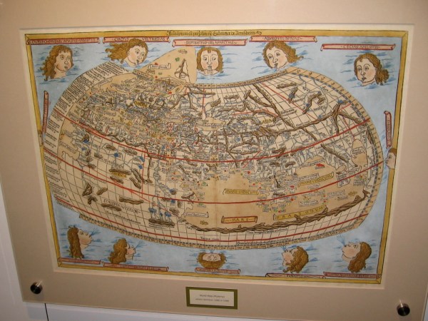 World Map (Ptolemy), Johann Schnitzer, 1482 or 1486.
