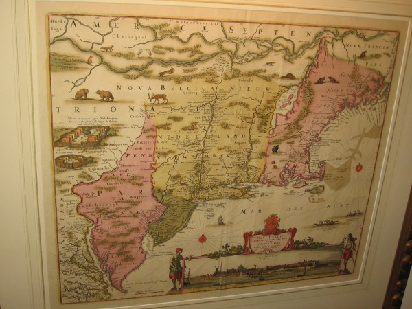 Northeast North America, Jan Jansson and Nicholas Visscher, 1655.