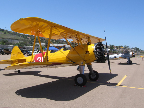 Cool aircraft are displayed during an event at Gillespie Field by Air Group One of the Commemorative Air Force.
