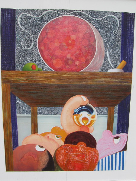 Under the Table 2, Nicole Eisenman, 2014.