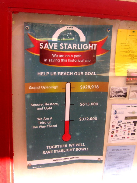 It seems there is now limited time to save the historic Starlight Bowl. If you want to help, please take action and visit savestarlight.org today!