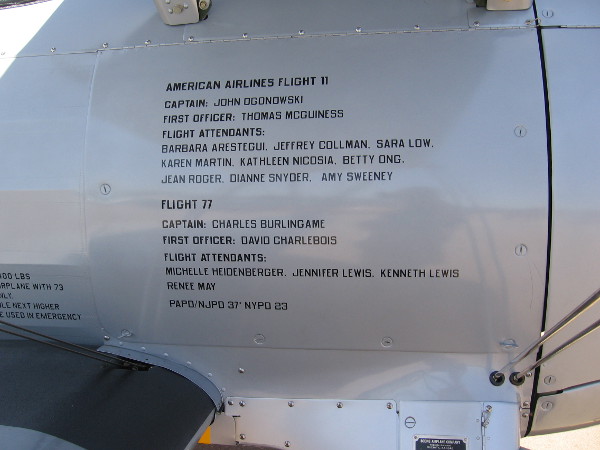 American Airlines Flight 11 and Flight 77.