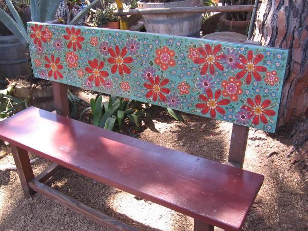 Wouldn't you like to sit on this bench?