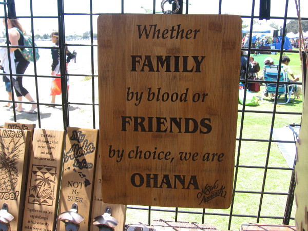 Whether family by blood or friends by choice, we are ohana.
