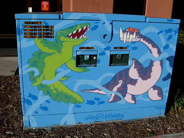 This fun scene was created by imaginative art teacher Anna Farrell.