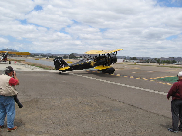 And here comes the third. An historic flight will soon begin!