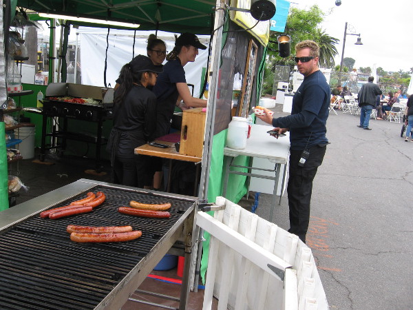 Lots of tasty food could be found.