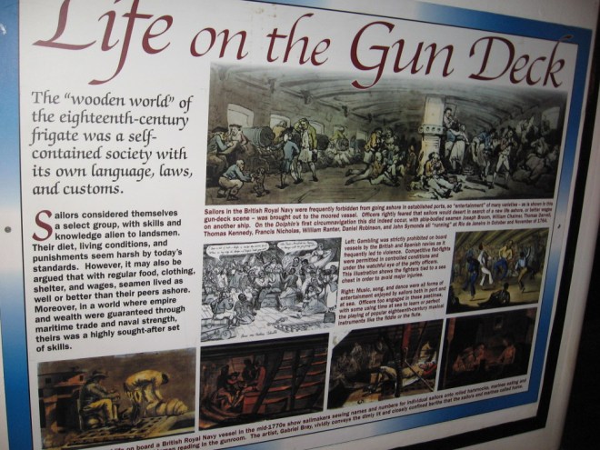 Sailors lived in their own specialized world, with familiar customs, rules, routines and expectations.