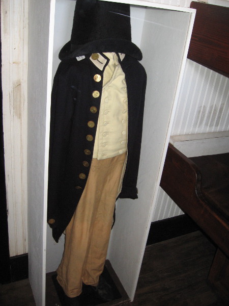Costume worn by character Midshipman Lord William Blakeney in the movie Master and Commander.