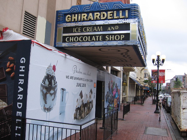 The iconic Ghirardelli Ice Cream and Chocolate Shop will also see various changes.