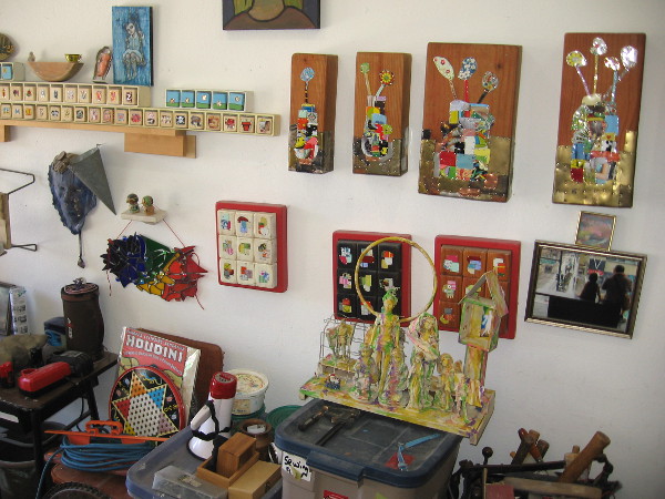 So much cool artwork that I could barely take it all in.