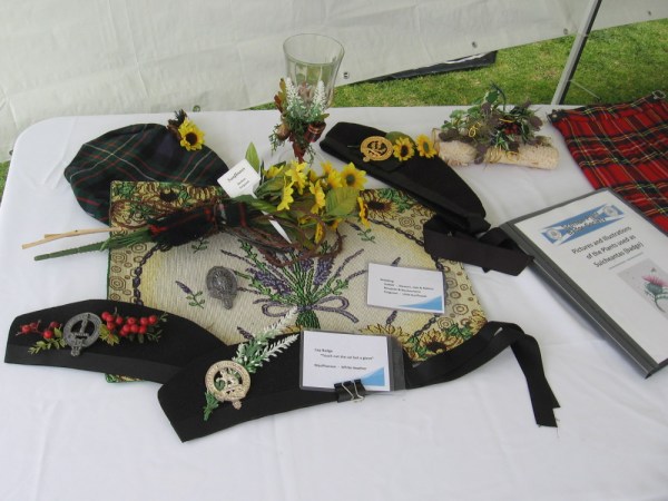 Different native plants are used by the Scottish clans as badges, or emblems.