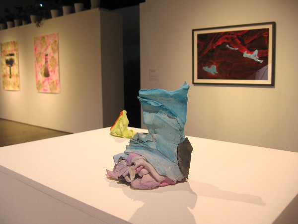 More artwork splashed with the vibrant colors of Southern California.