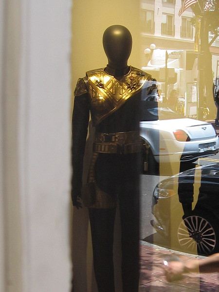 A sneaky peek inside the Star Trek Discovery offsite before it opens on Thursday.