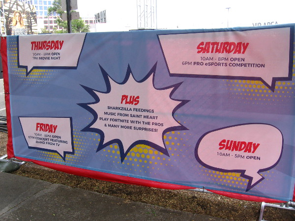 Here's what you can expect each day during Comic-Con at The Experience in San Diego.