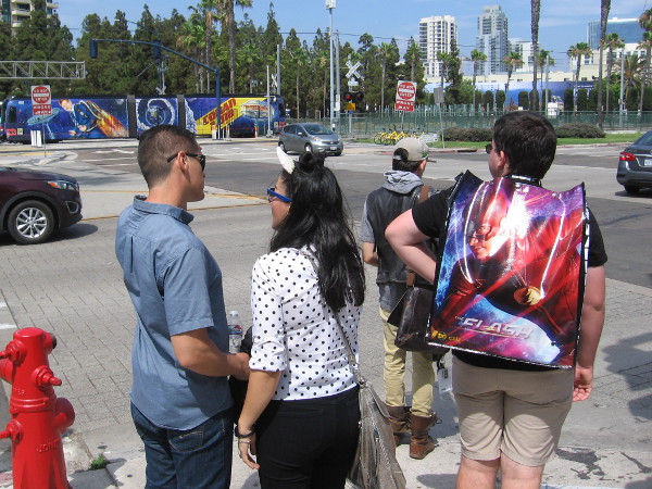 Most everyone is converging on the San Diego Convention Center. It's Preview Night!