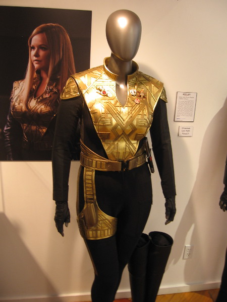 Sylvia Tilly's Terran Empire Captain Uniform.