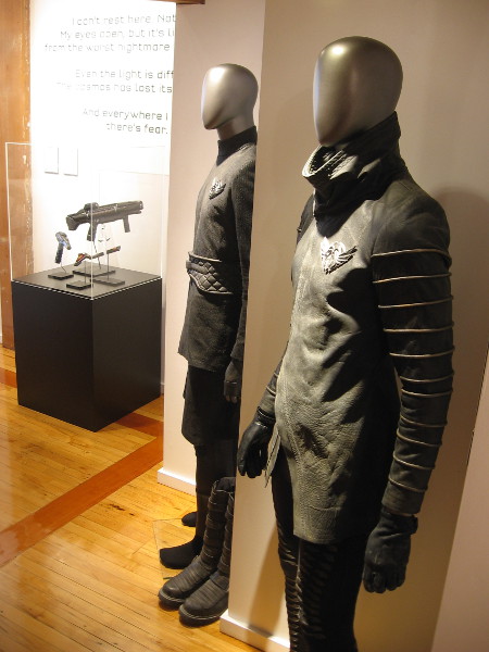 Uniforms of the Resistance are also on display.