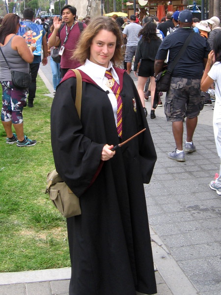 Hermione Granger cosplay.