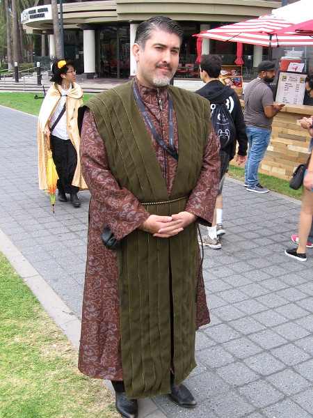 Cosplay of Petyr "Littlefinger" Baelish from Game of Thrones.