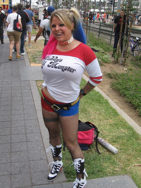 It's another Harley! I think this one is teasing me! I hope Joker doesn't find out.