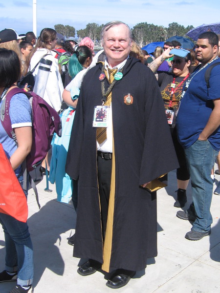 Cedric Diggory cosplay. An early glimpse of magic.