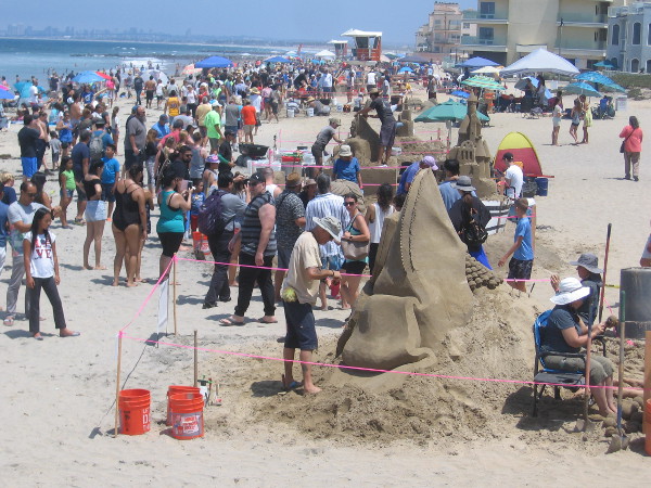 A big crowd turned out on a sunny summer Saturday in Imperial Beach to enjoy the annual Sun and Sea Festival.